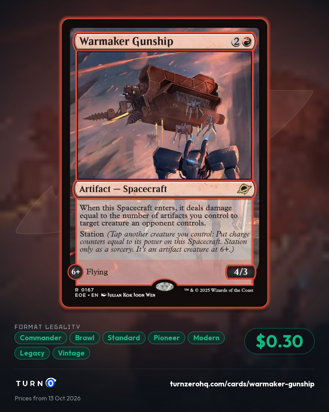 Shareable picture of Warmaker Gunship