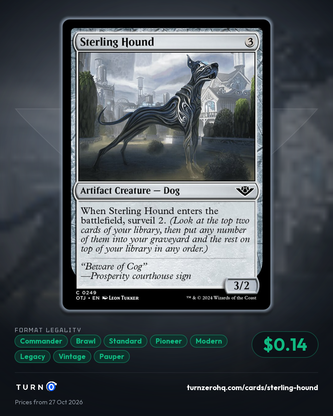 Shareable picture of Sterling Hound