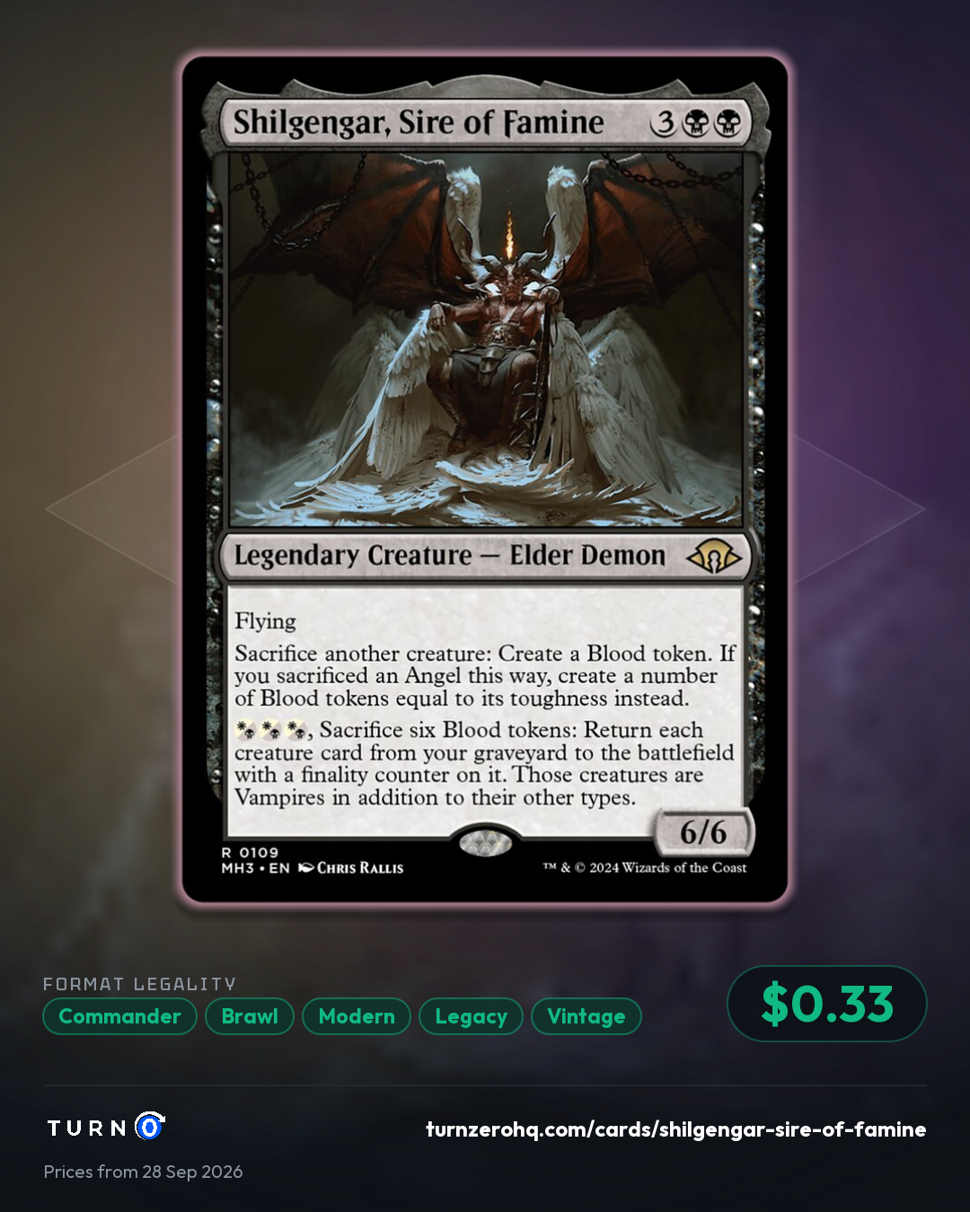 Shareable picture of Shilgengar, Sire of Famine
