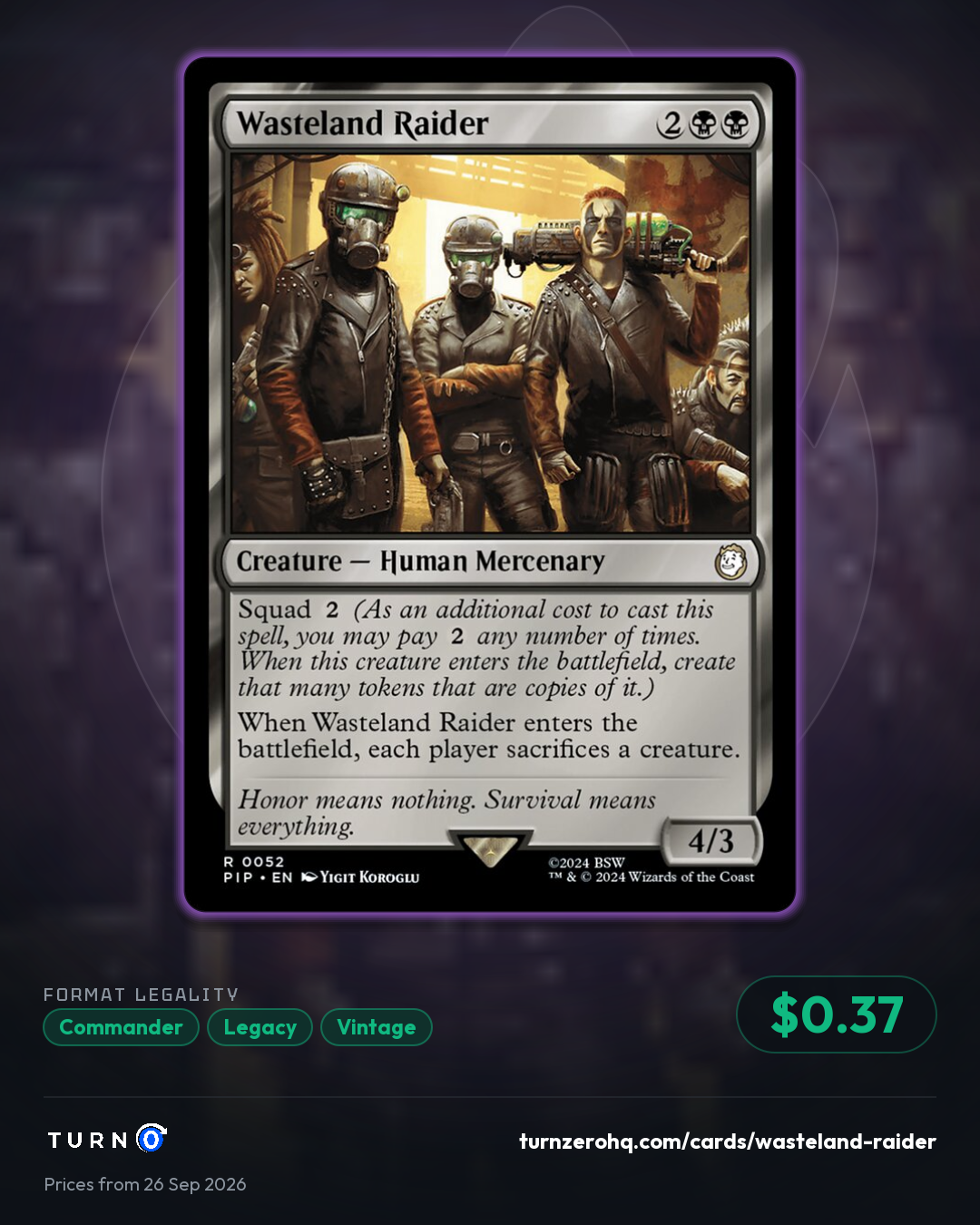 Shareable picture of Wasteland Raider