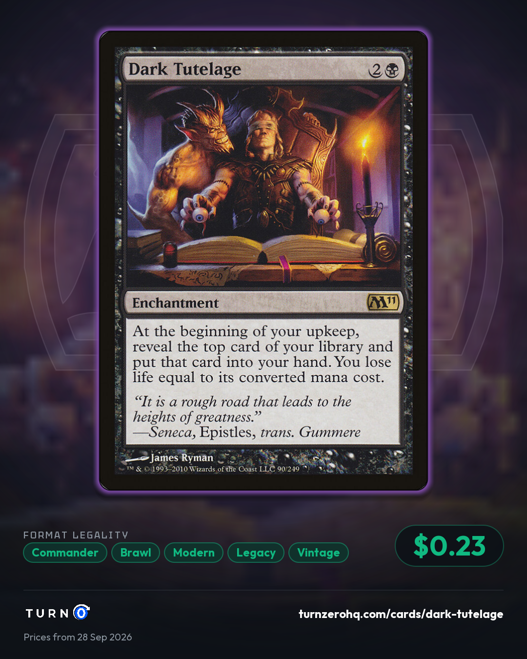 Shareable picture of Dark Tutelage