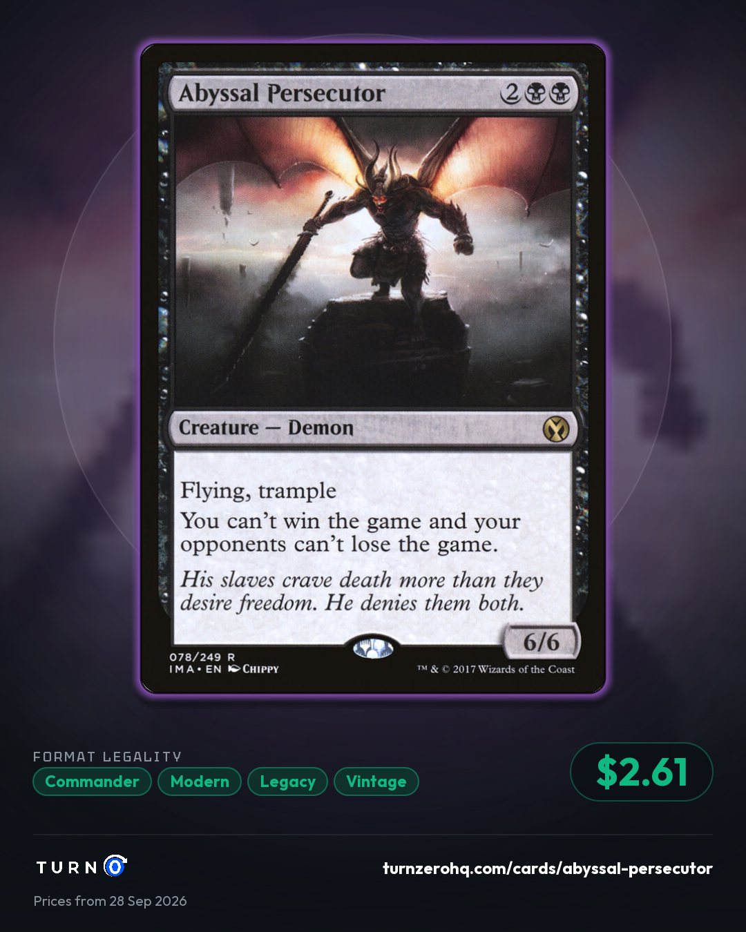 Shareable picture of Abyssal Persecutor