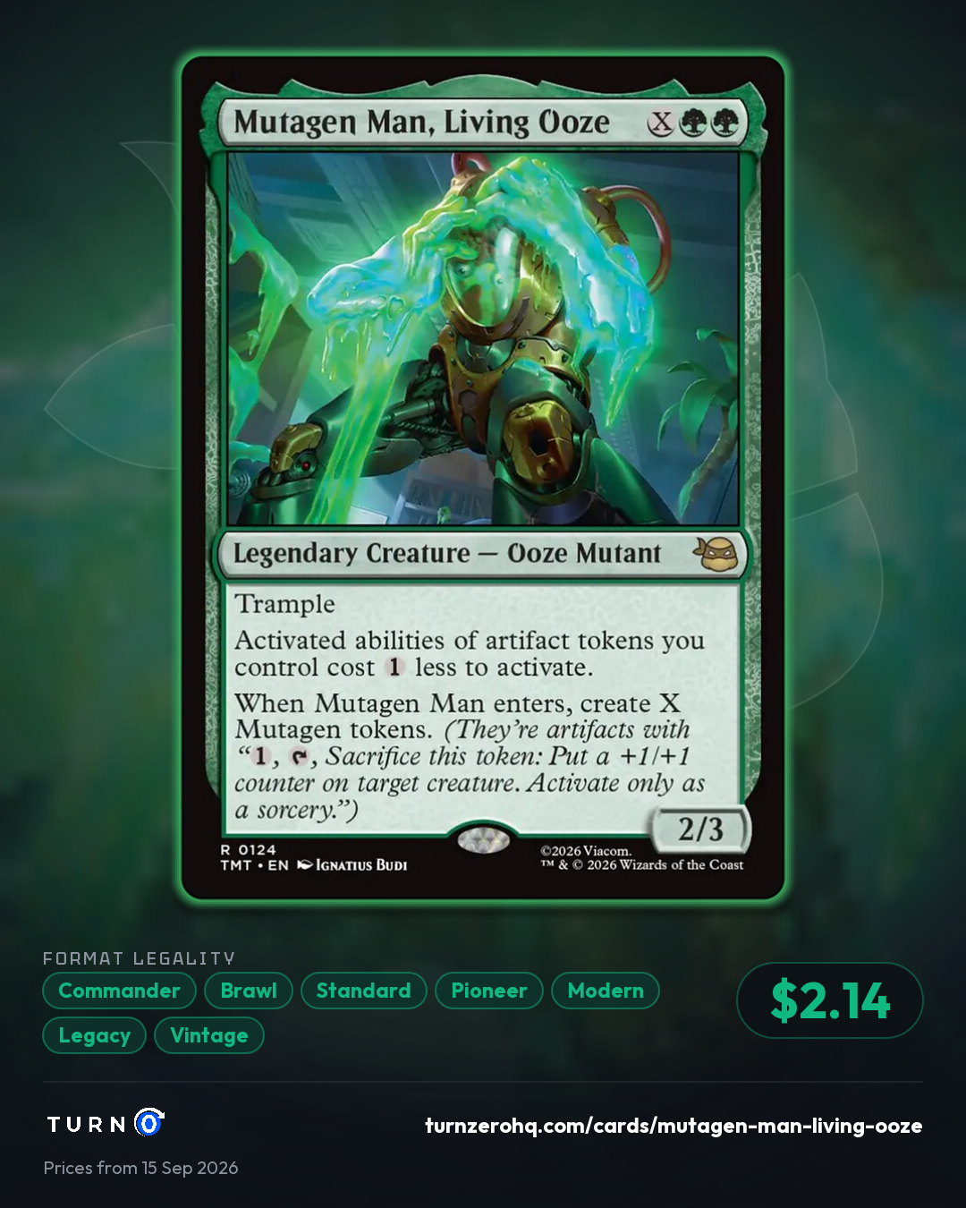 Shareable picture of Mutagen Man, Living Ooze