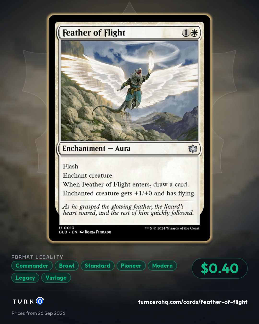 Shareable picture of Feather of Flight