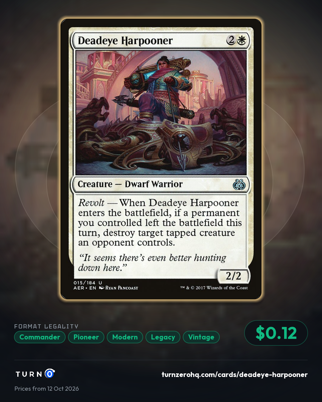 Shareable picture of Deadeye Harpooner
