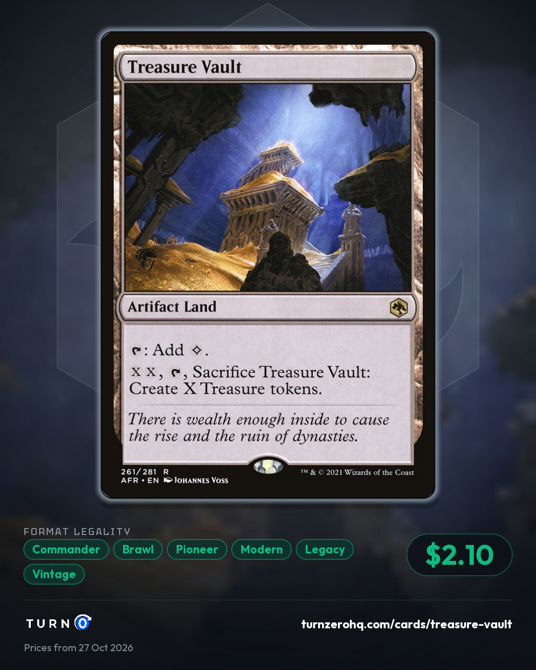 Shareable picture of Treasure Vault