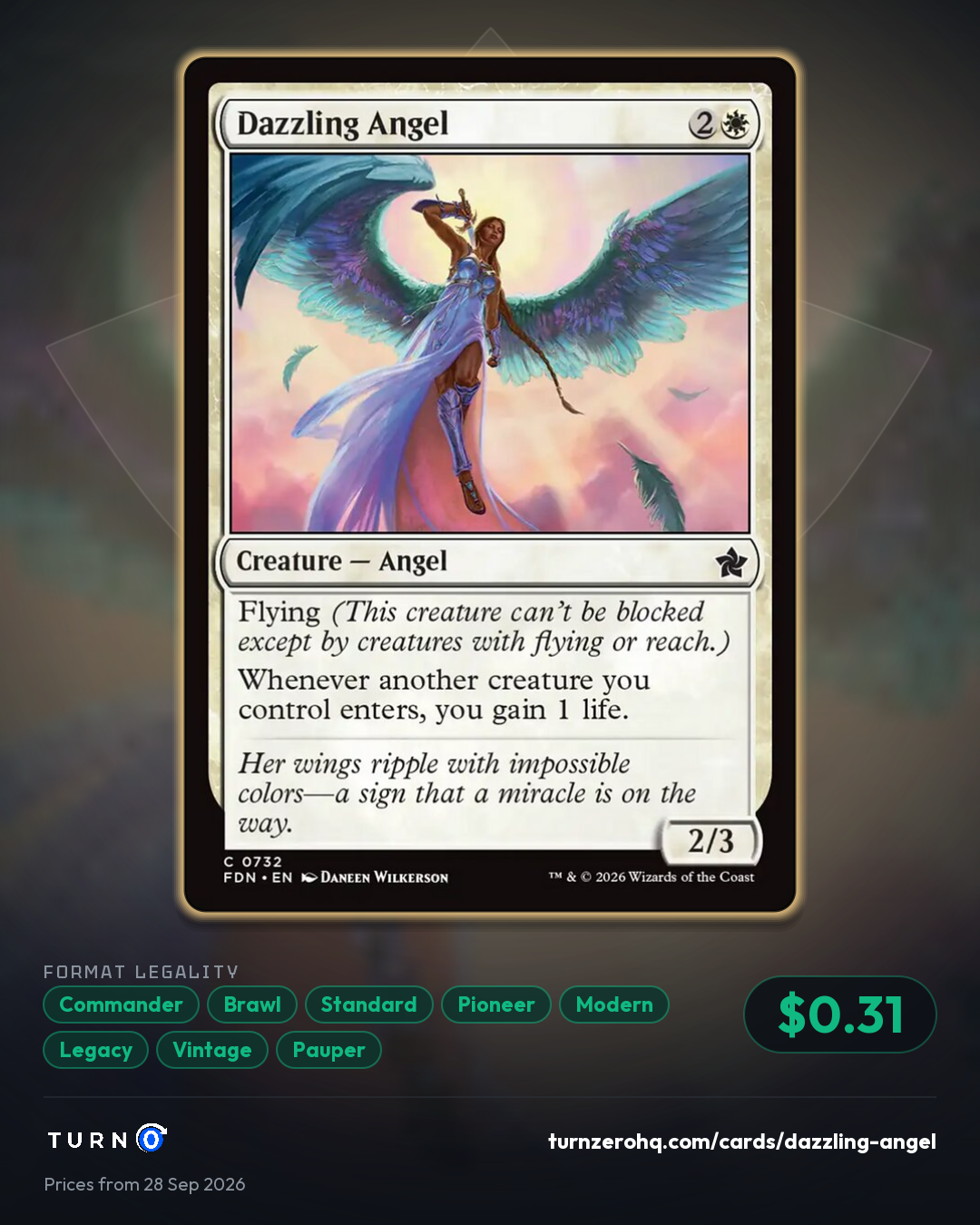 Shareable picture of Dazzling Angel