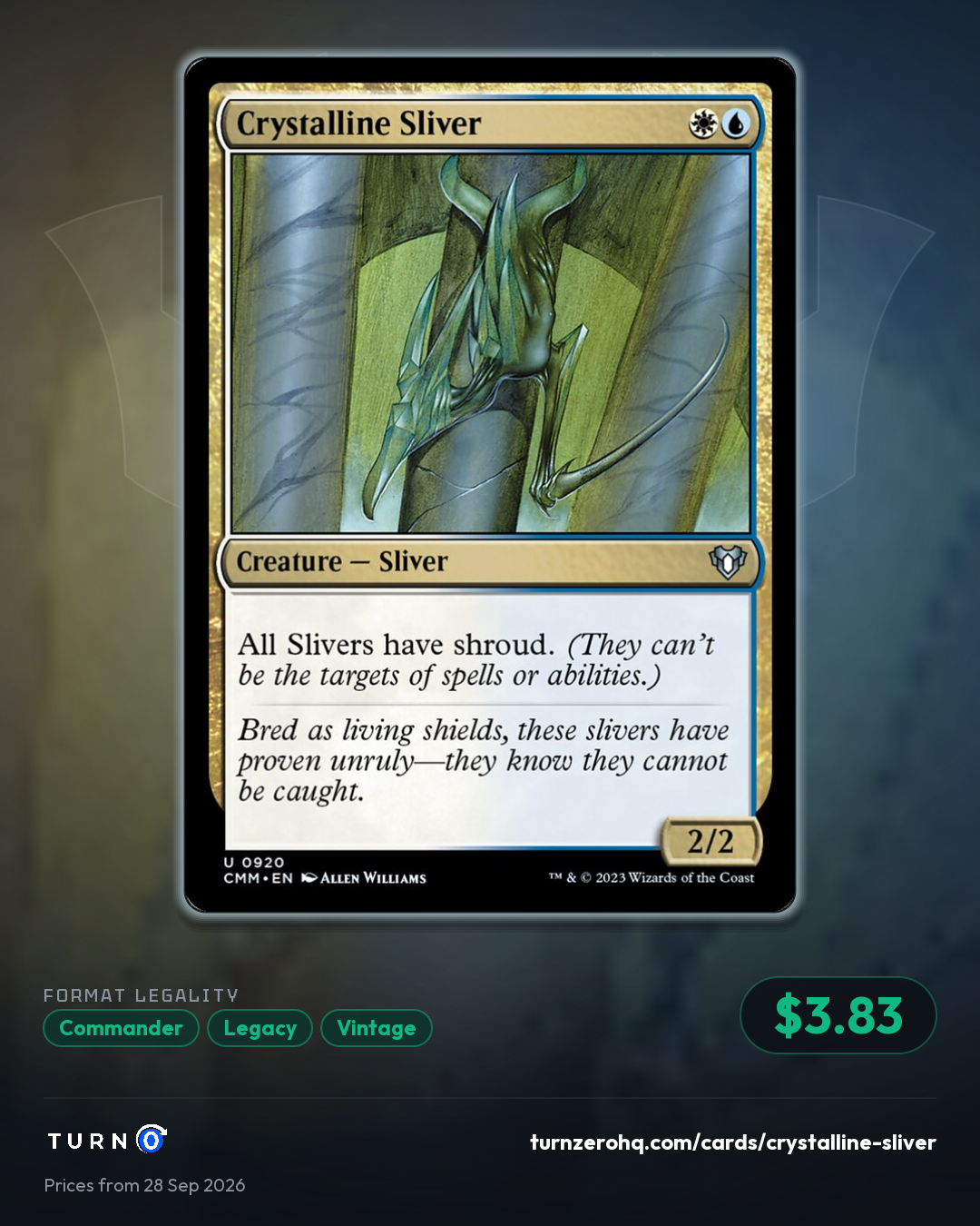 Shareable picture of Crystalline Sliver