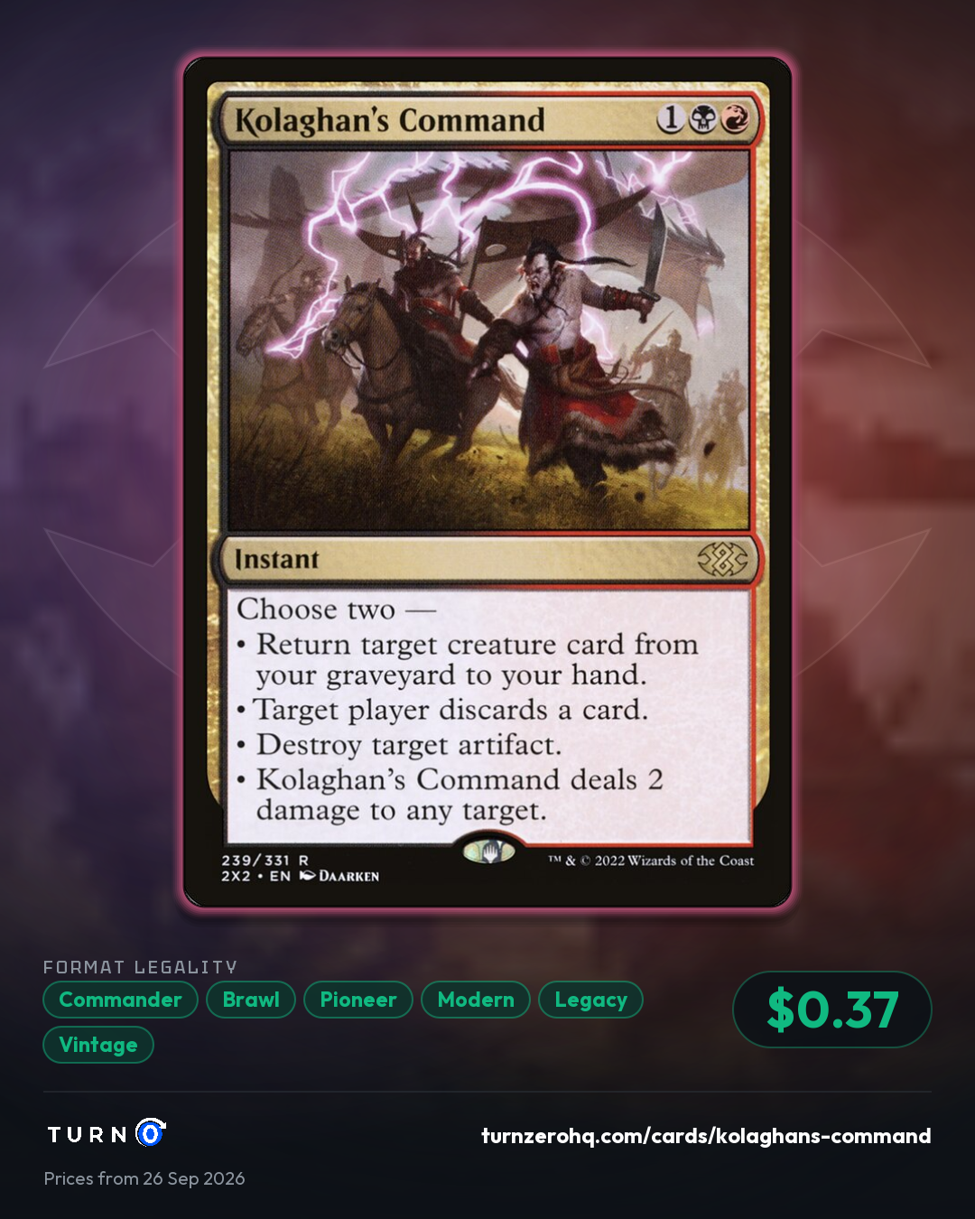 Shareable picture of Kolaghan's Command