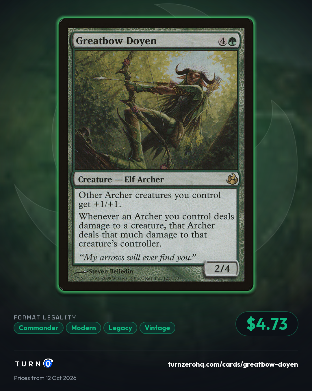 Shareable picture of Greatbow Doyen