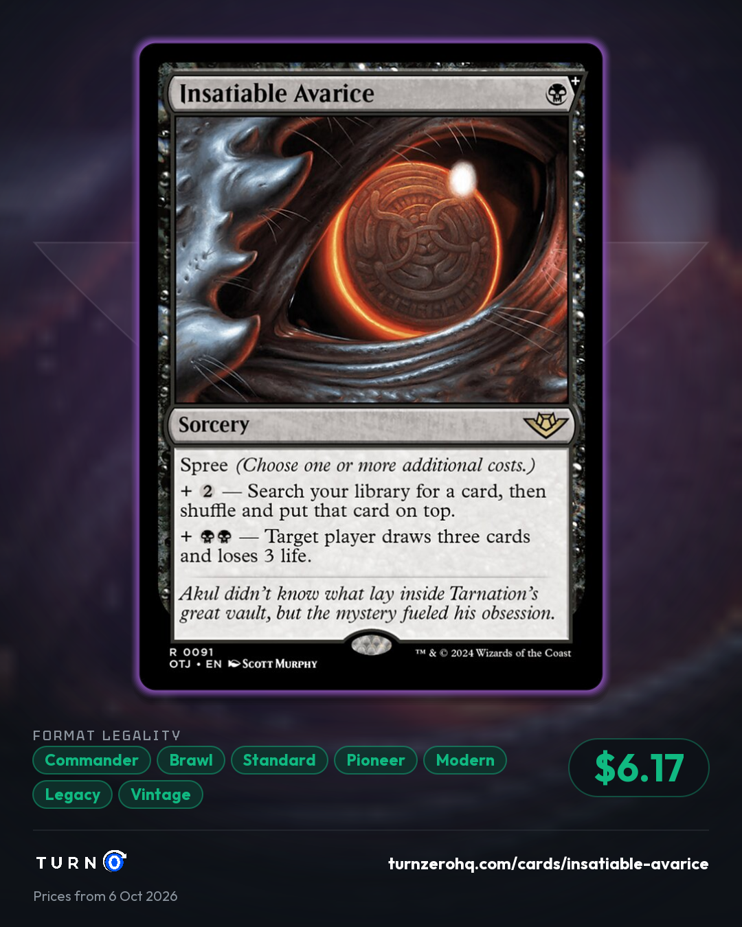 Shareable picture of Insatiable Avarice
