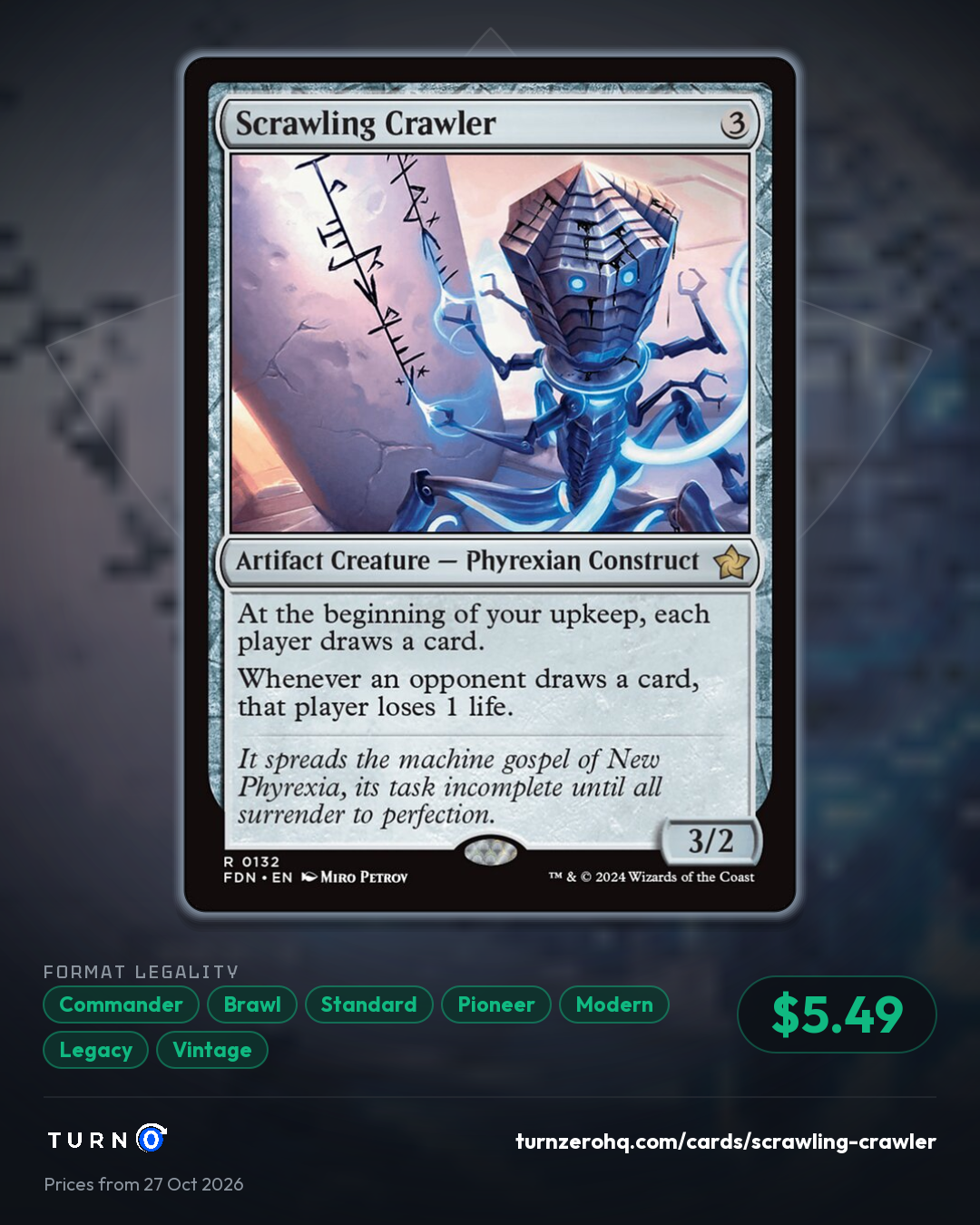 Shareable picture of Scrawling Crawler
