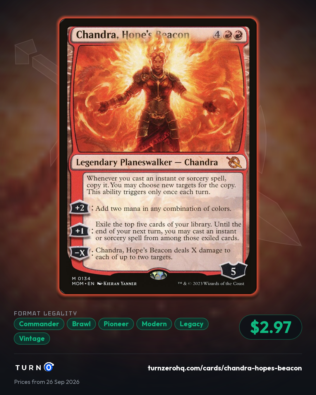 Shareable picture of Chandra, Hope's Beacon