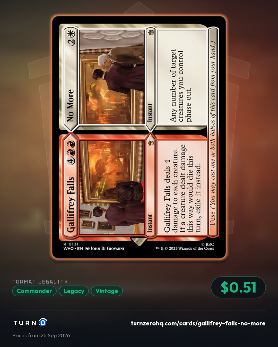 Shareable picture of Gallifrey Falls // No More