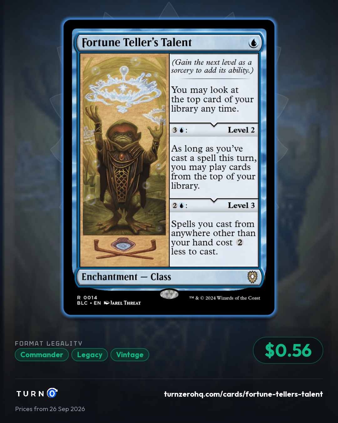 Shareable picture of Fortune Teller's Talent