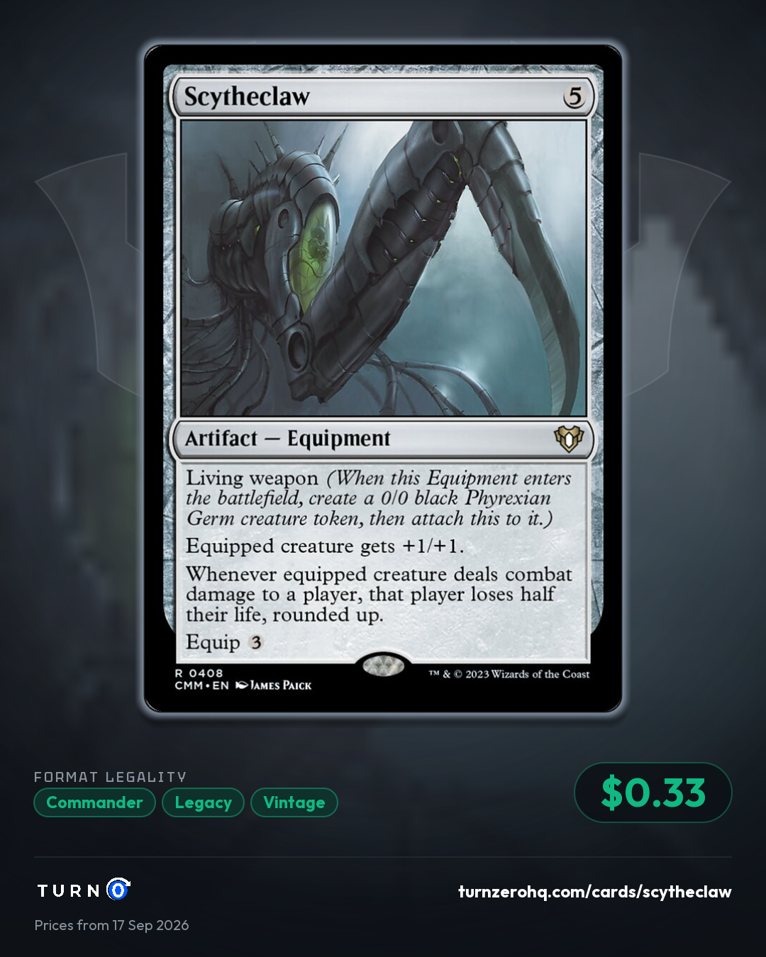 Shareable picture of Scytheclaw