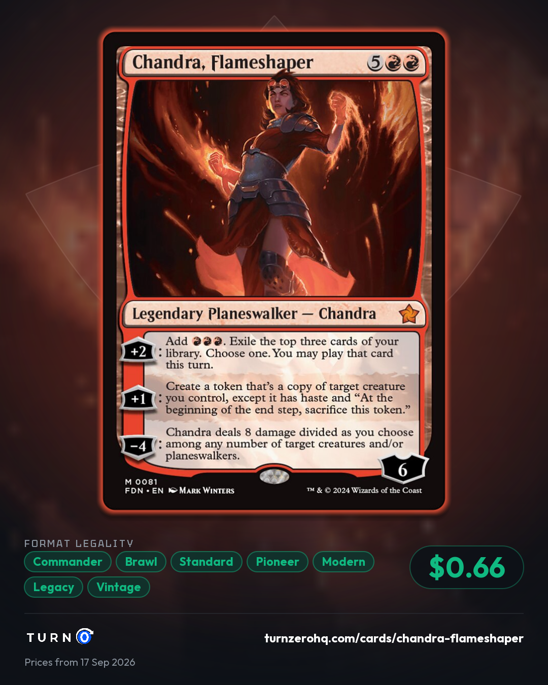 Shareable picture of Chandra, Flameshaper