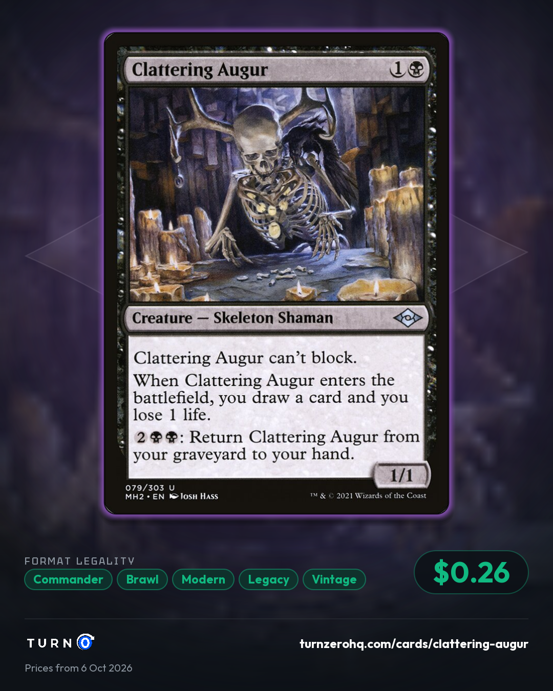 Shareable picture of Clattering Augur