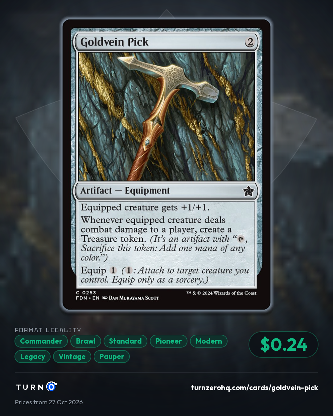 Shareable picture of Goldvein Pick