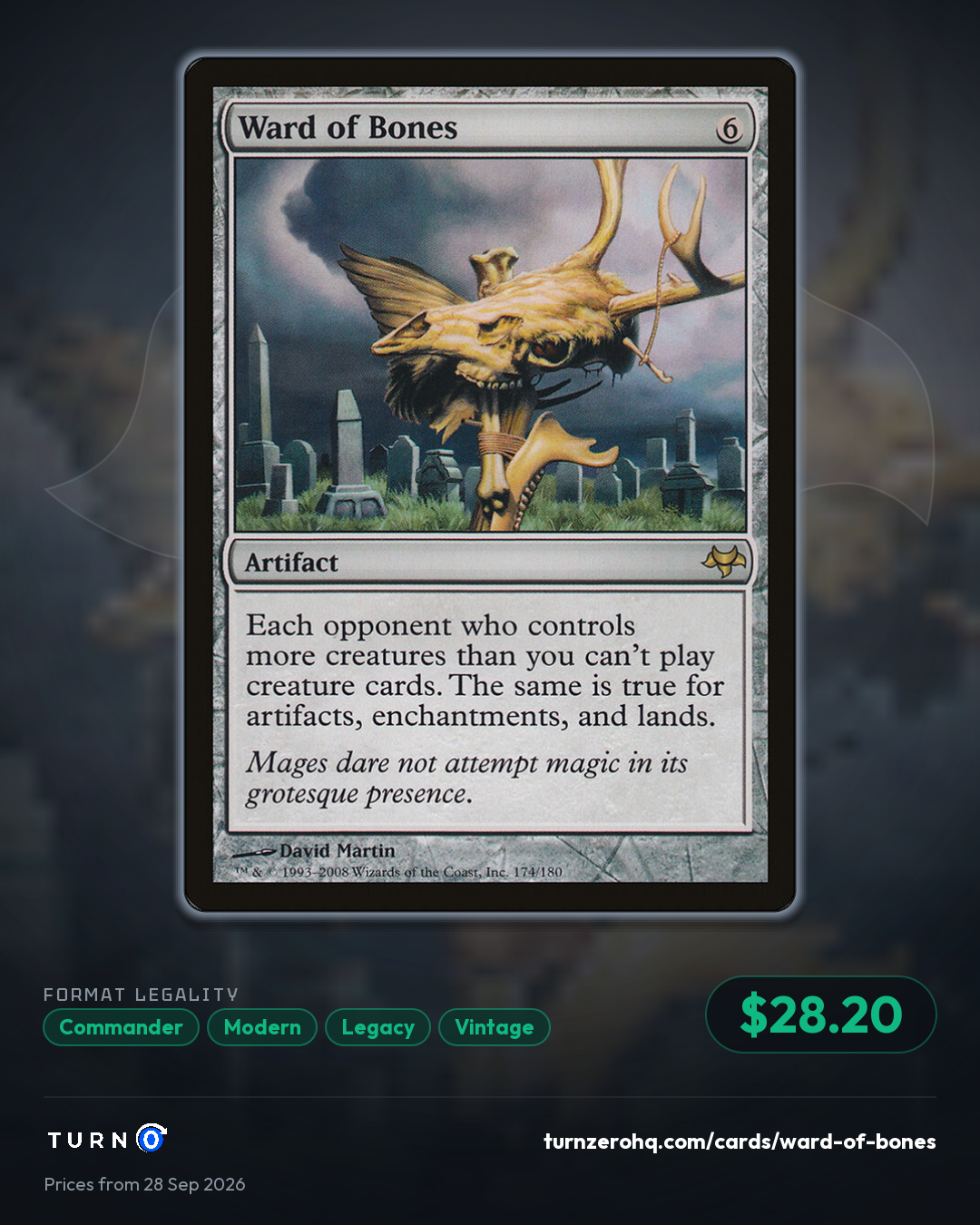 Shareable picture of Ward of Bones
