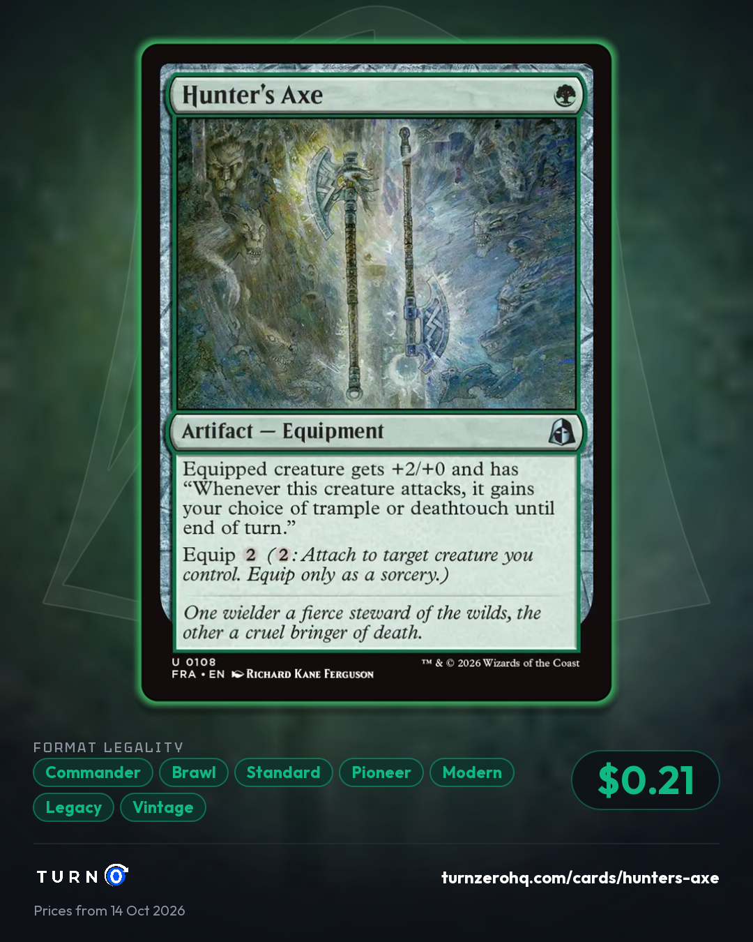 Shareable picture of Hunter's Axe