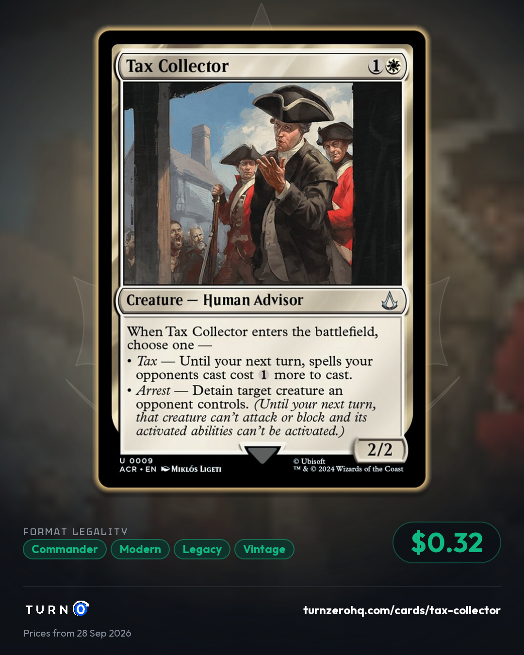 Shareable picture of Tax Collector
