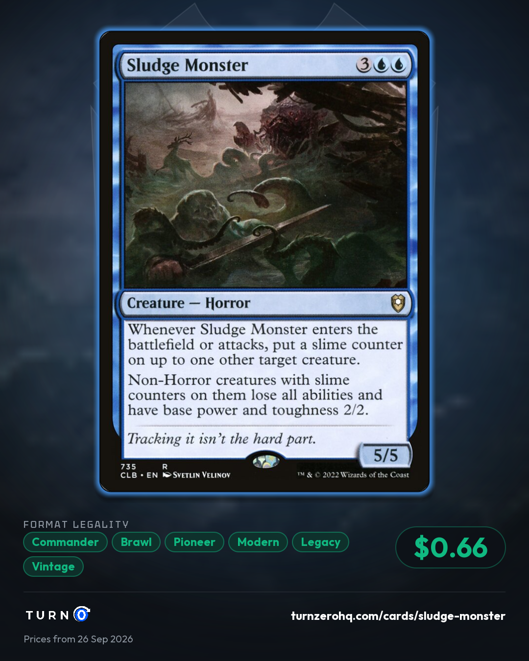 Shareable picture of Sludge Monster