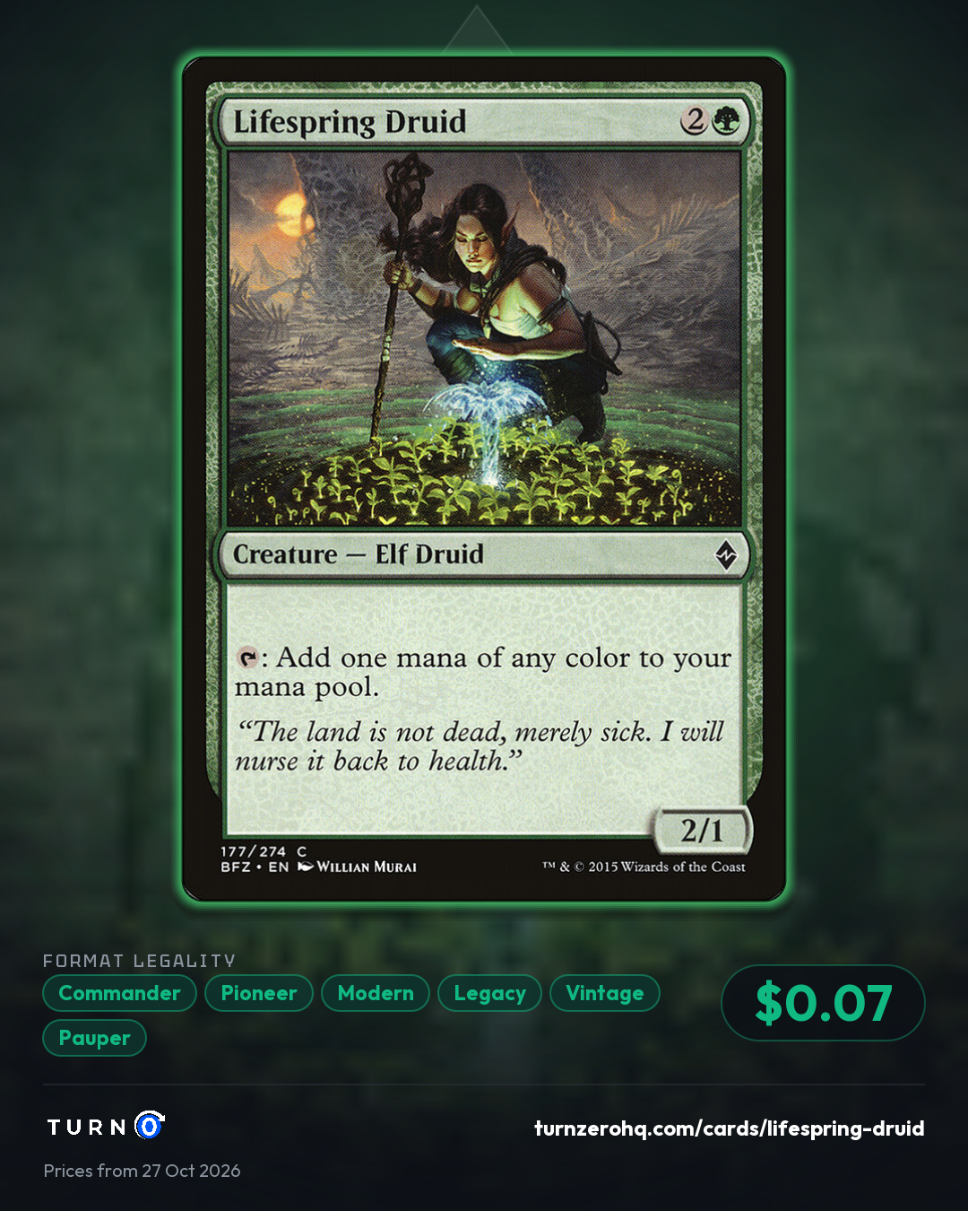 Shareable picture of Lifespring Druid
