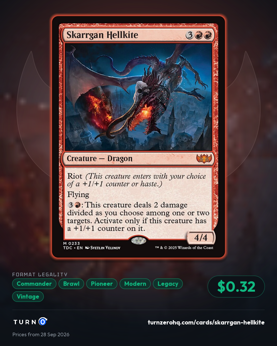 Shareable picture of Skarrgan Hellkite