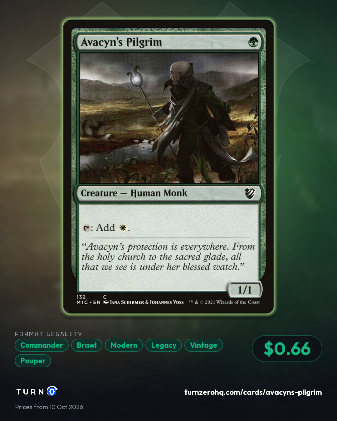 Shareable picture of Avacyn's Pilgrim