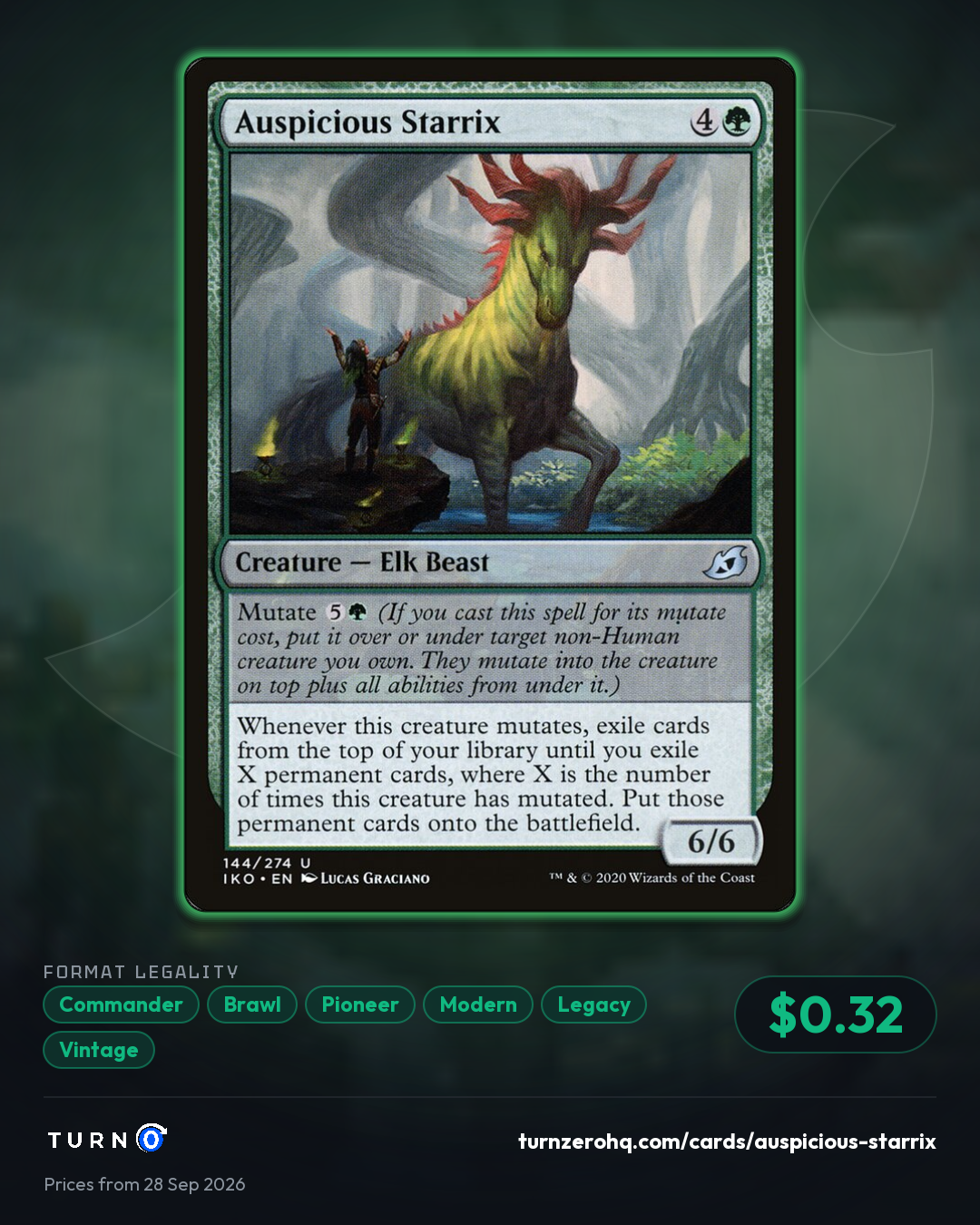 Shareable picture of Auspicious Starrix