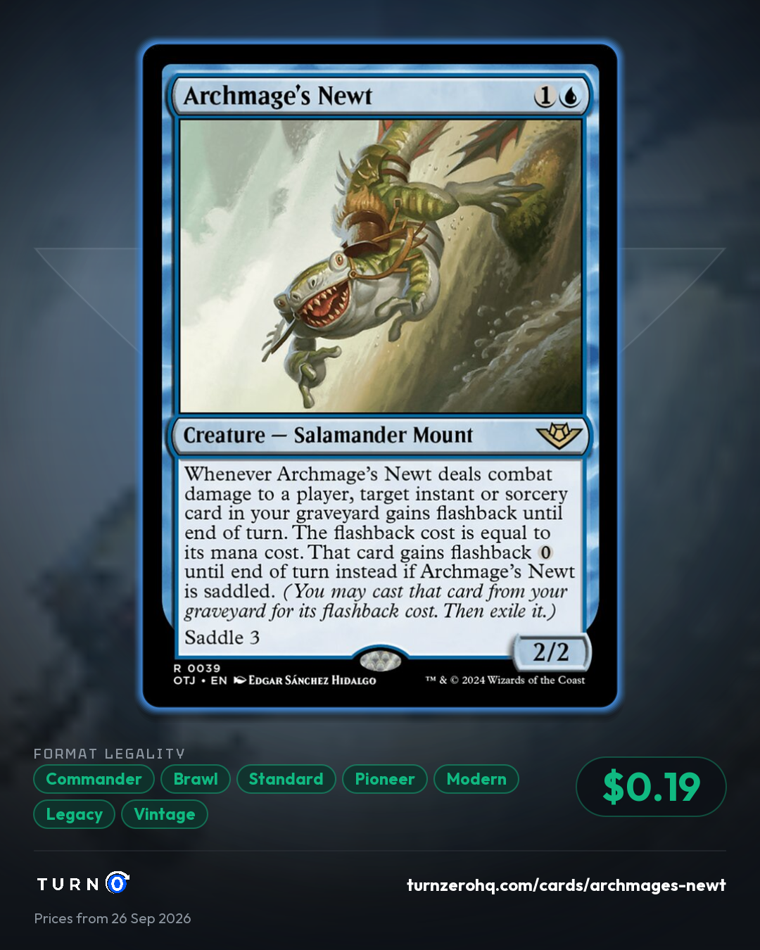 Shareable picture of Archmage's Newt