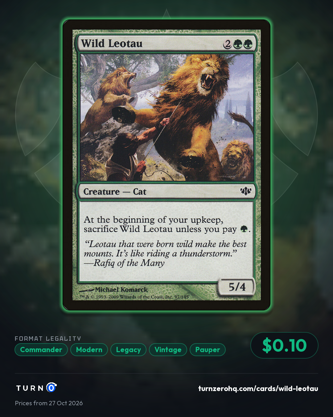 Shareable picture of Wild Leotau