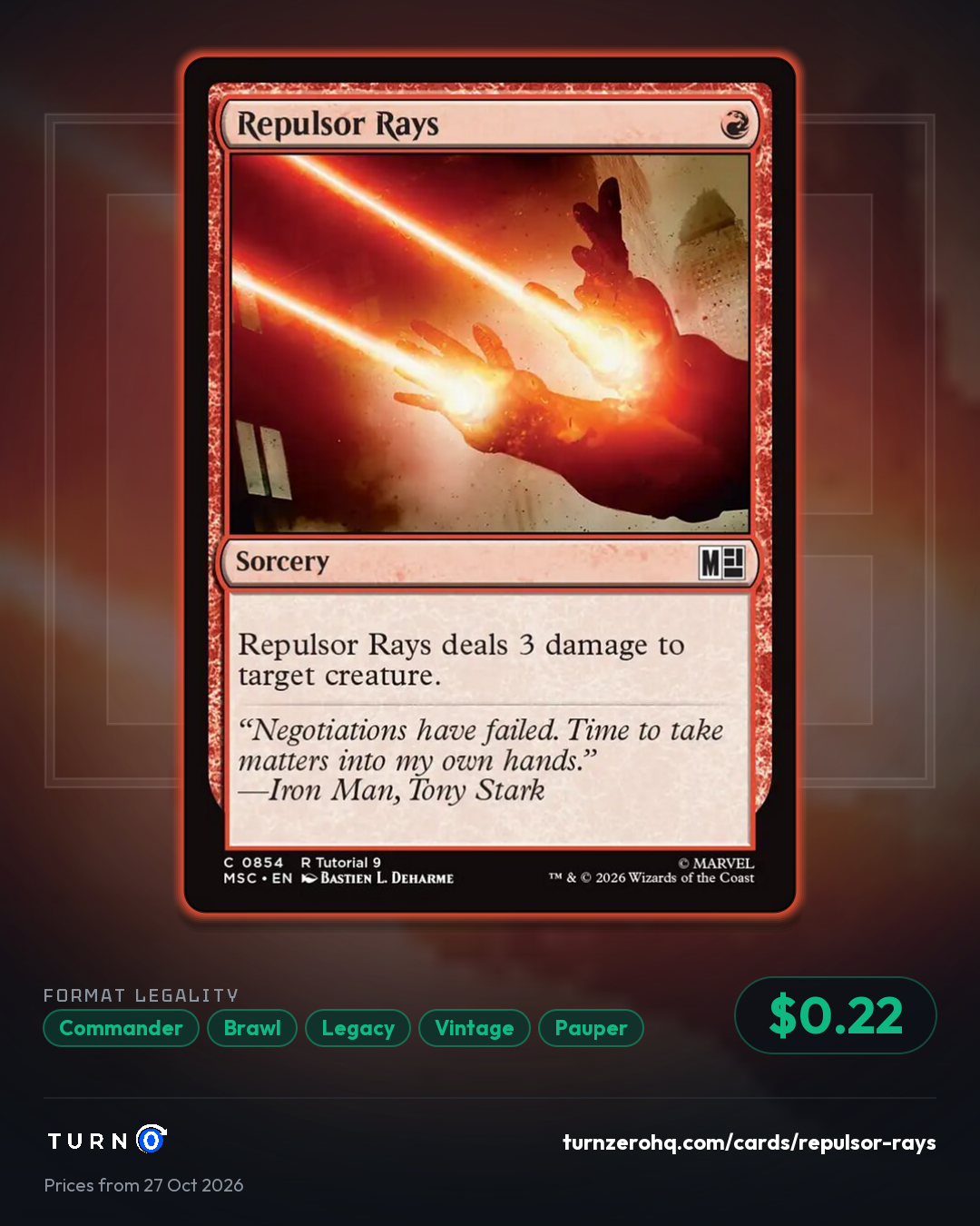 Shareable picture of Repulsor Rays