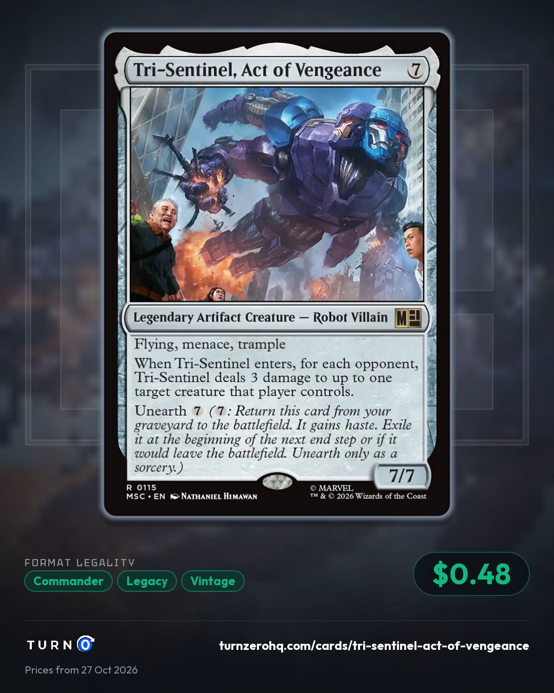 Shareable picture of Tri-Sentinel, Act of Vengeance