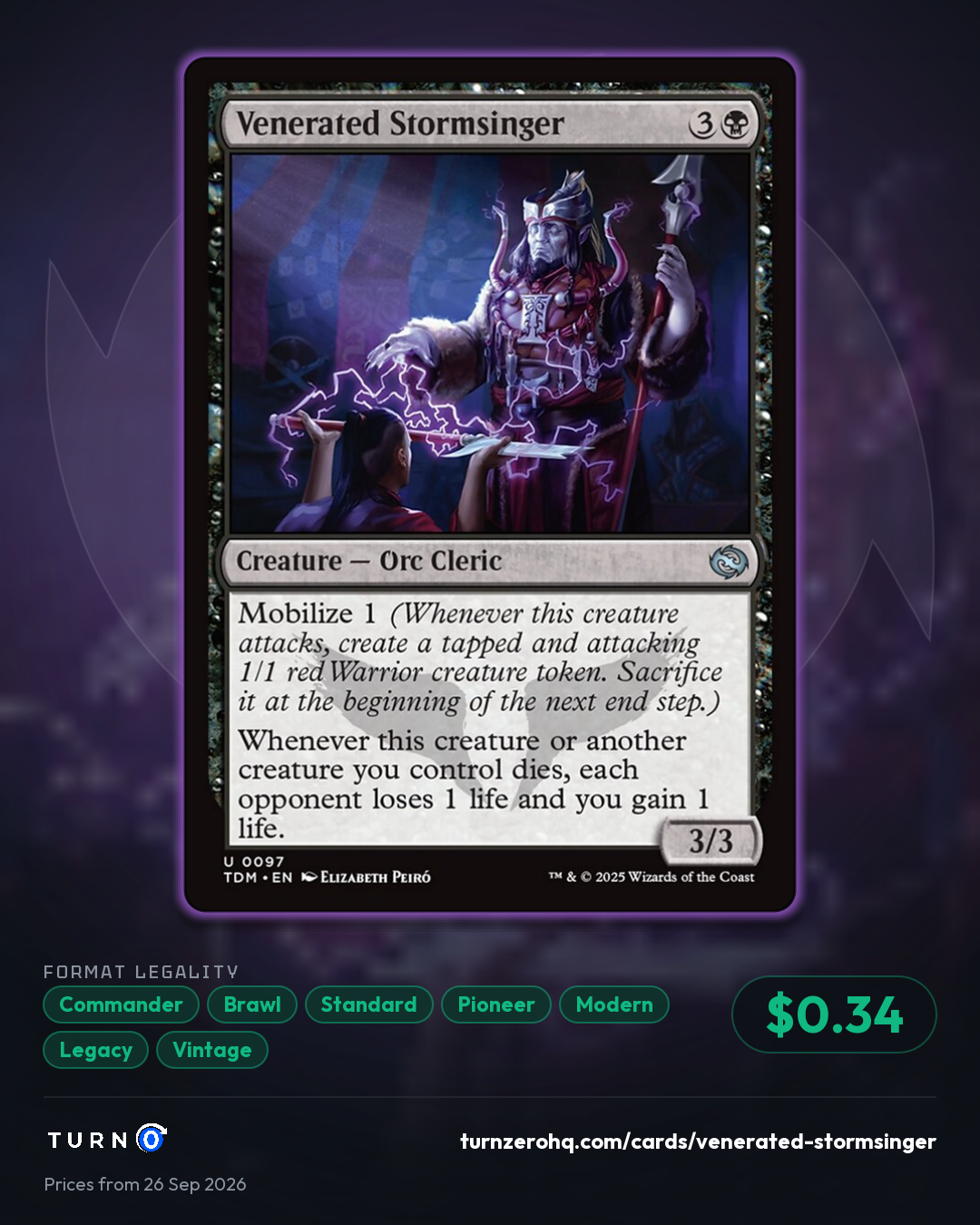 Shareable picture of Venerated Stormsinger