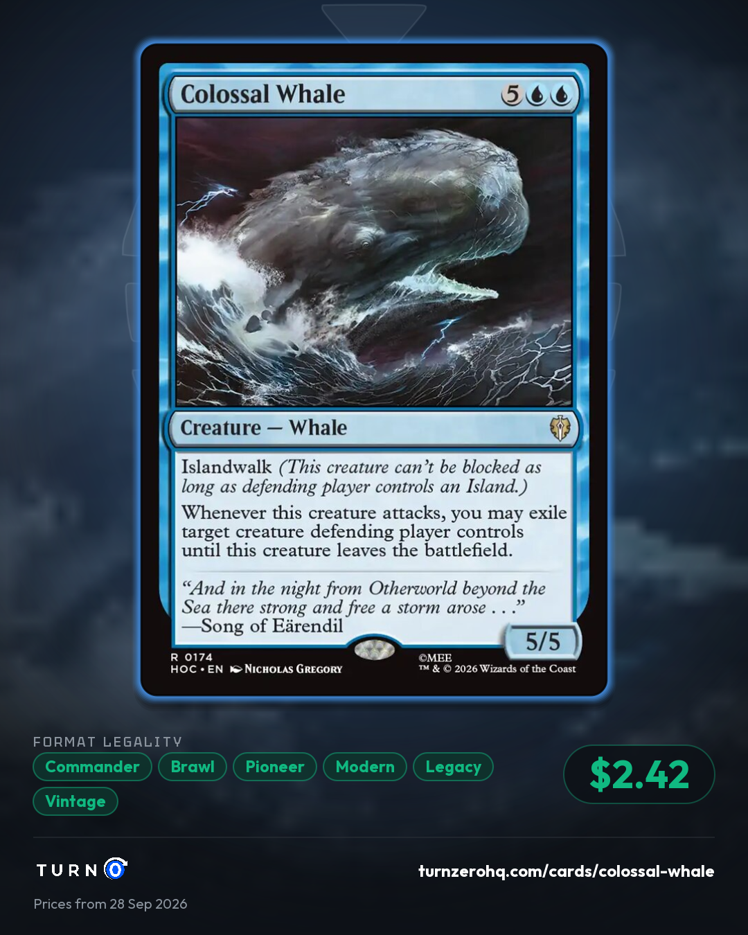 Shareable picture of Colossal Whale