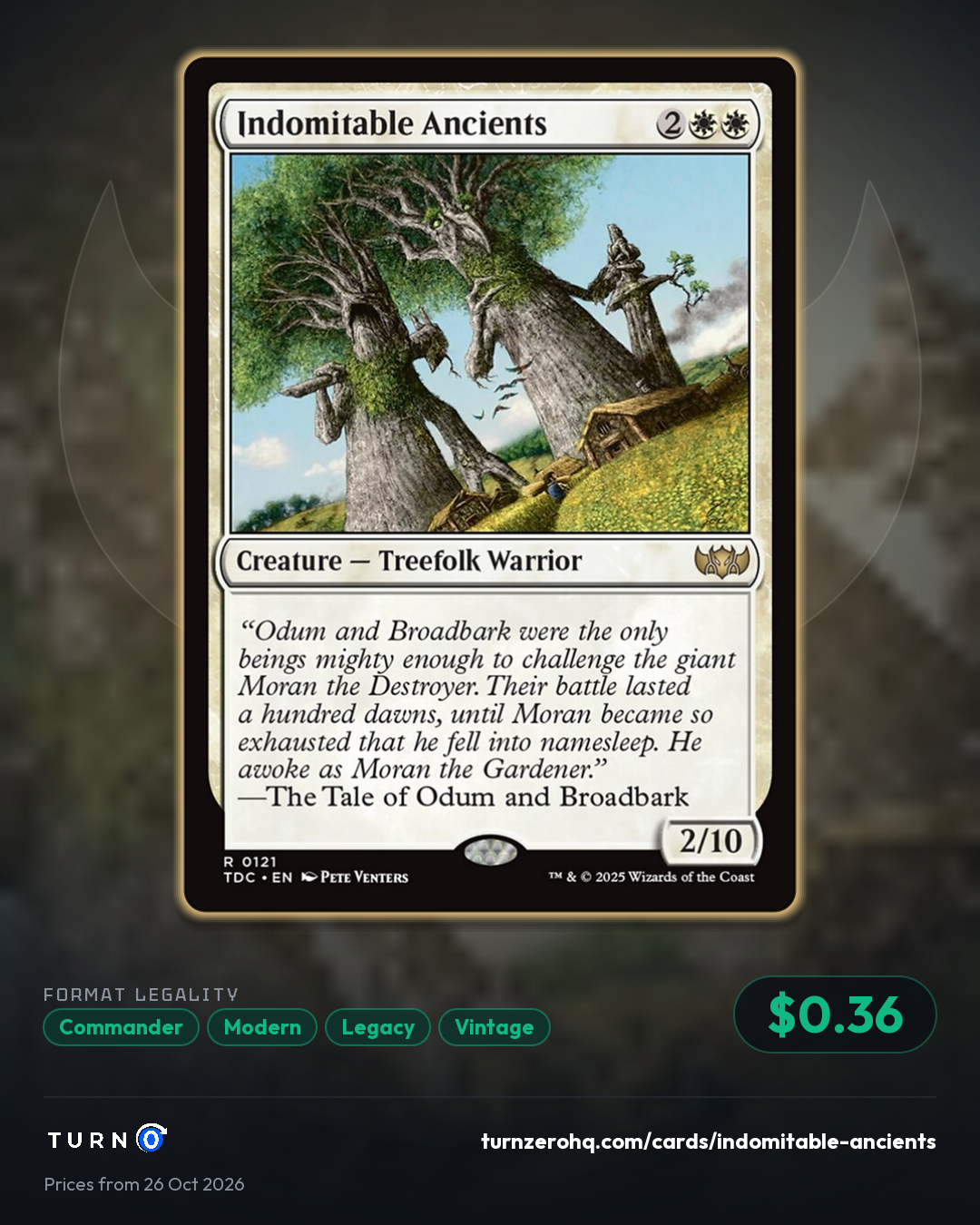 Shareable picture of Indomitable Ancients