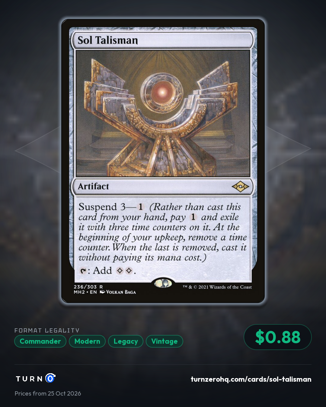 Shareable picture of Sol Talisman