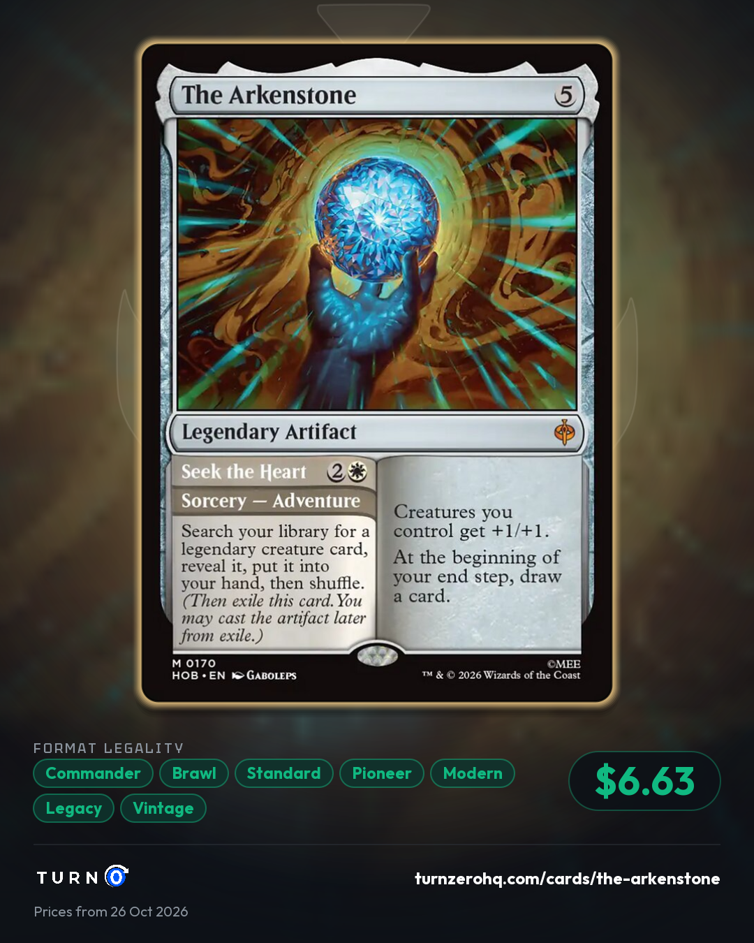 Shareable picture of The Arkenstone