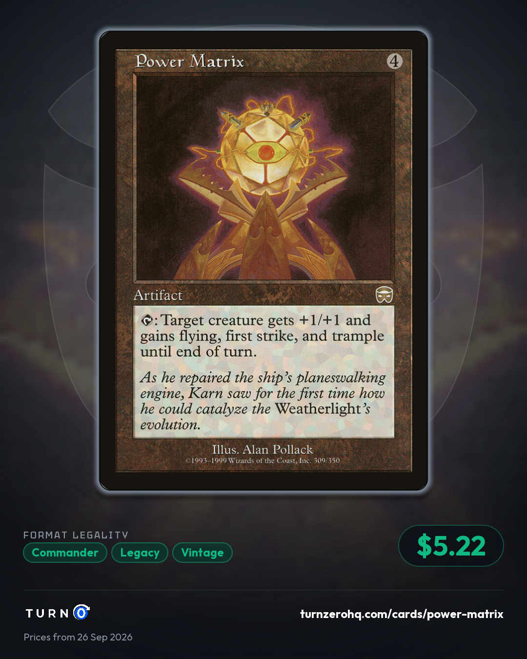 Shareable picture of Power Matrix