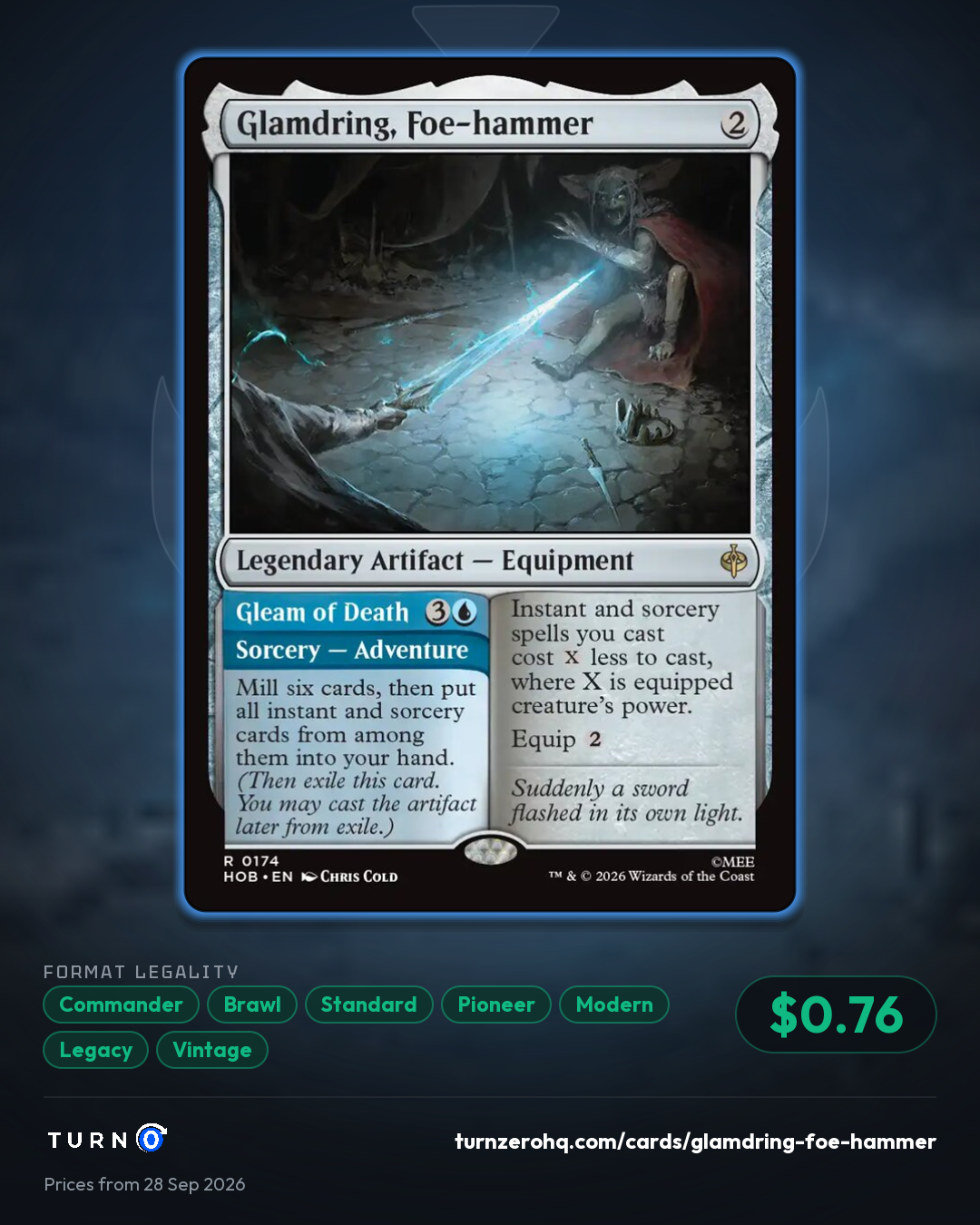 Shareable picture of Glamdring, Foe-hammer
