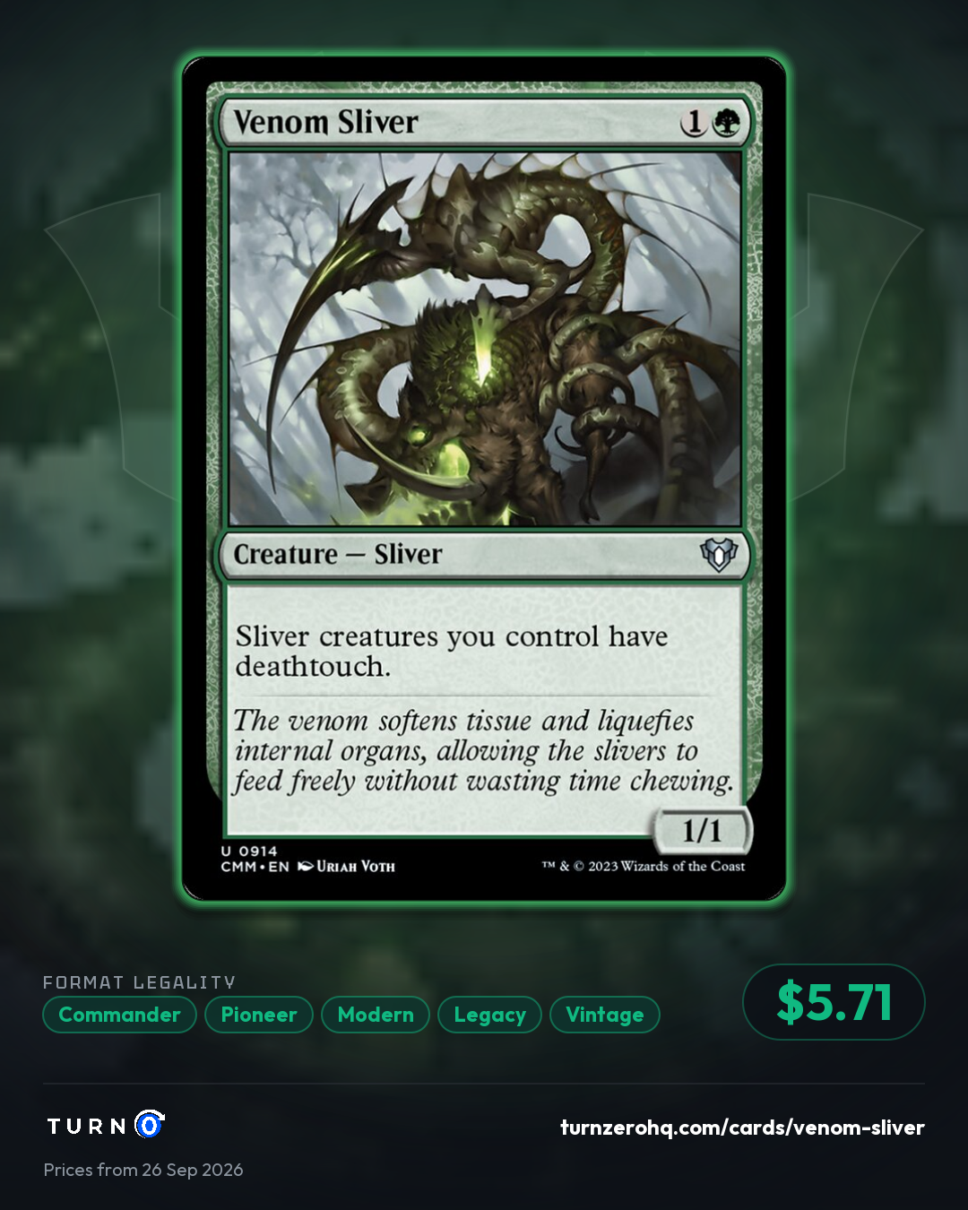 Shareable picture of Venom Sliver