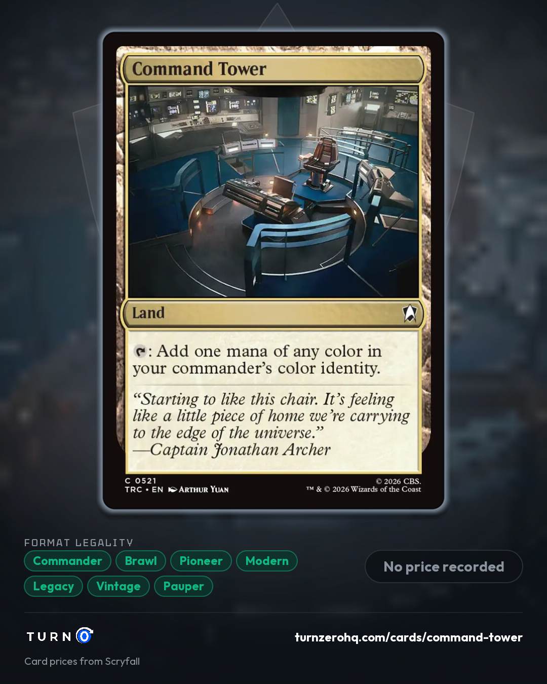 Shareable picture of Command Tower