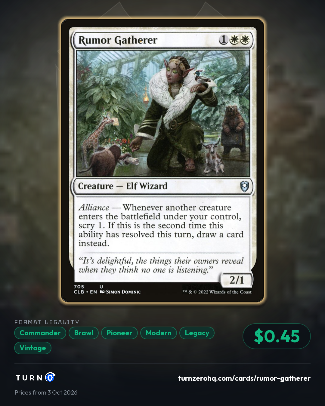 Shareable picture of Rumor Gatherer