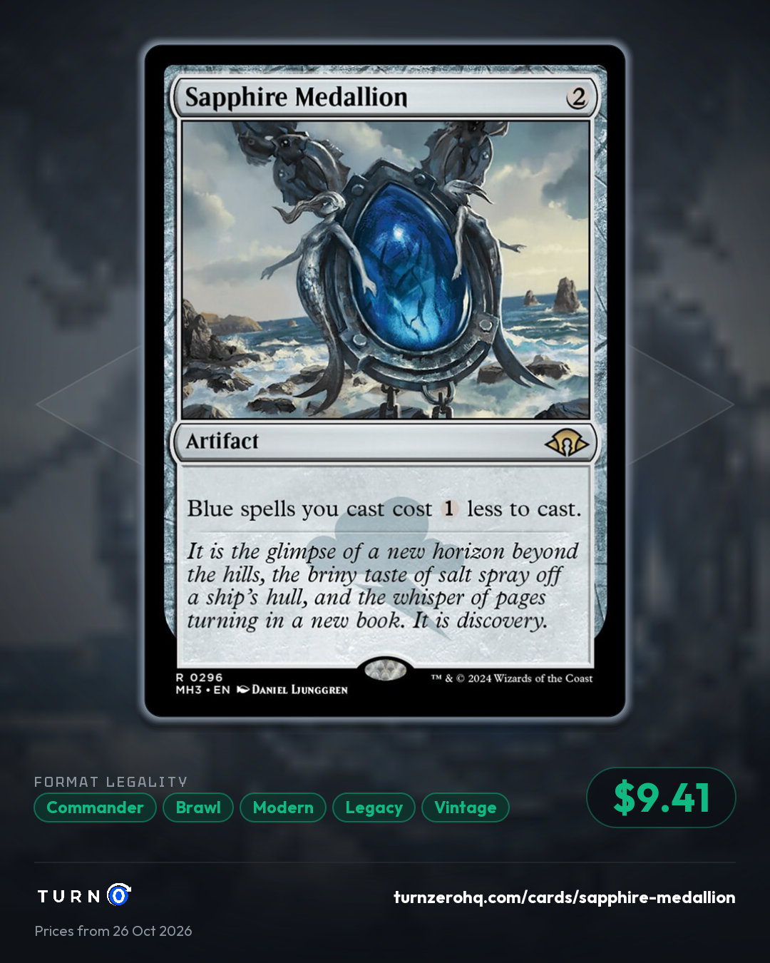 Shareable picture of Sapphire Medallion
