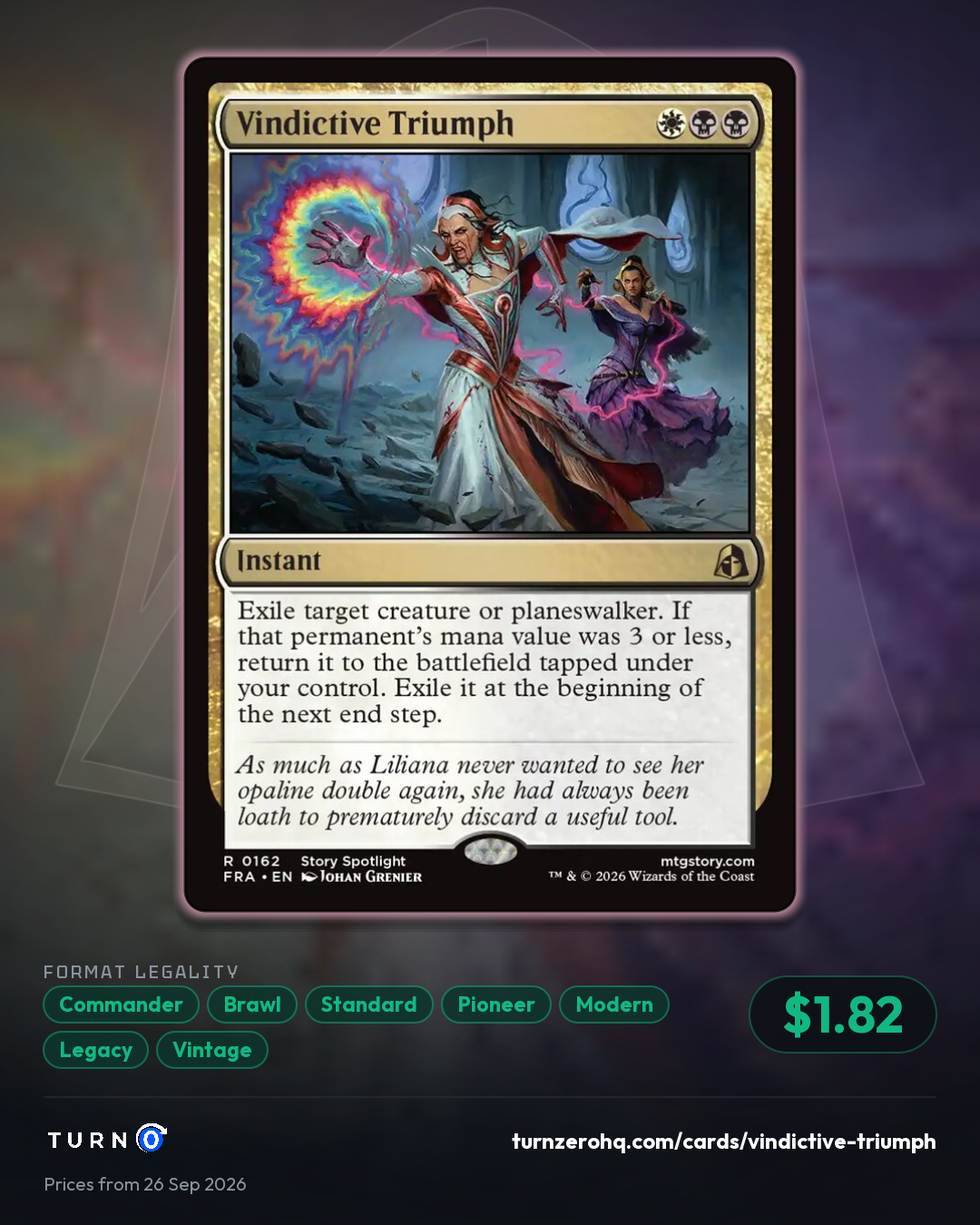 Shareable picture of Vindictive Triumph