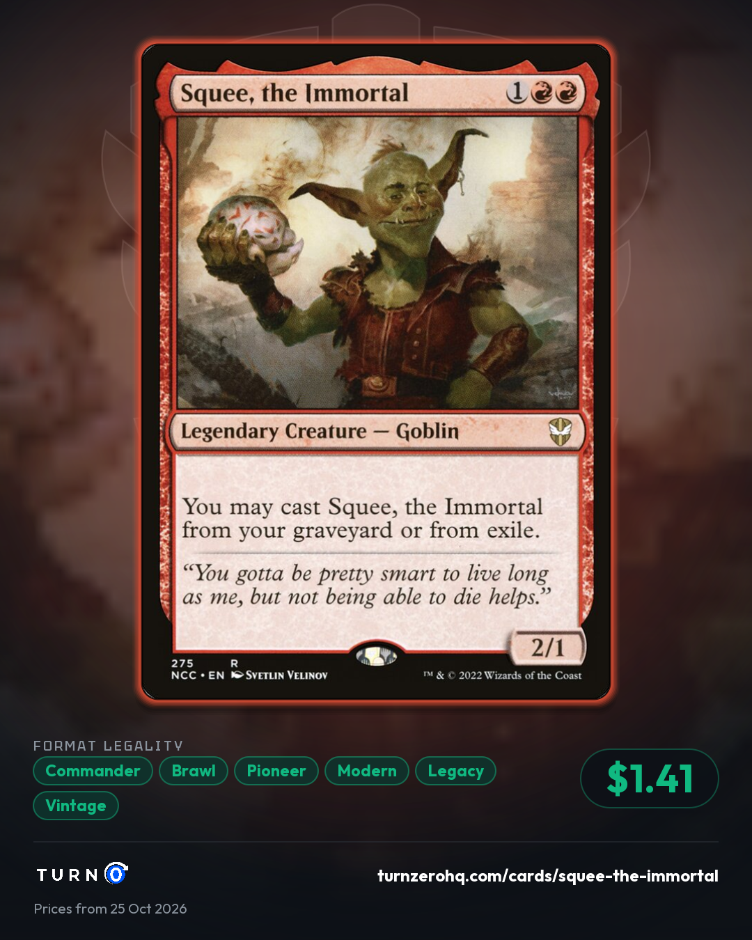 Shareable picture of Squee, the Immortal