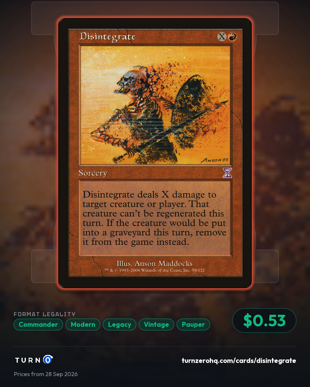 Shareable picture of Disintegrate