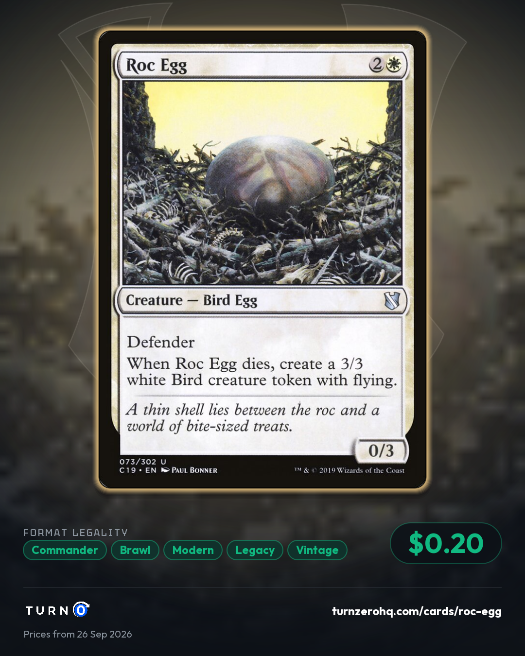 Shareable picture of Roc Egg